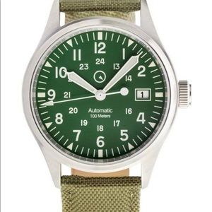 Islander Automatic Field Watch Green Dial